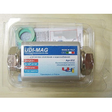Магнитный преобразователь воды UDI - MAG MEGAMAX 3/4"-3/4" 24000 Гс, Арт. 10155032 ВРЕЗНОЙ ( Италия)