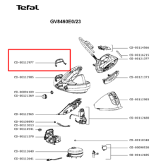 Замок крепления с надписью lock system парогенератора Tefal (Тефаль) - CS-00112977