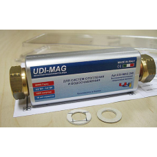 Магнитный преобразователь воды UDI - MAG 1/2"-1/2" г-г 18000 Гс, Арт. 10155240 (Италия) НАКЛАДНОЙ