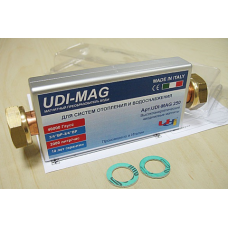 Магнитный преобразователь воды UDI - MAG 2000 COMPACT 3/4" - 3/4" Арт. 10155250 ВРЕЗНОЙ (Италия)