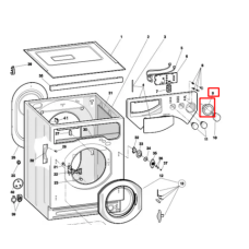 Диск выбора программ для стиральной машины Indesit/Ariston -116591