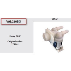 Клапан электромагнитный для стиральной машины Bosch (Бош)/Siemens (Сименс)- 2x180 O14mm - 428210, 171261